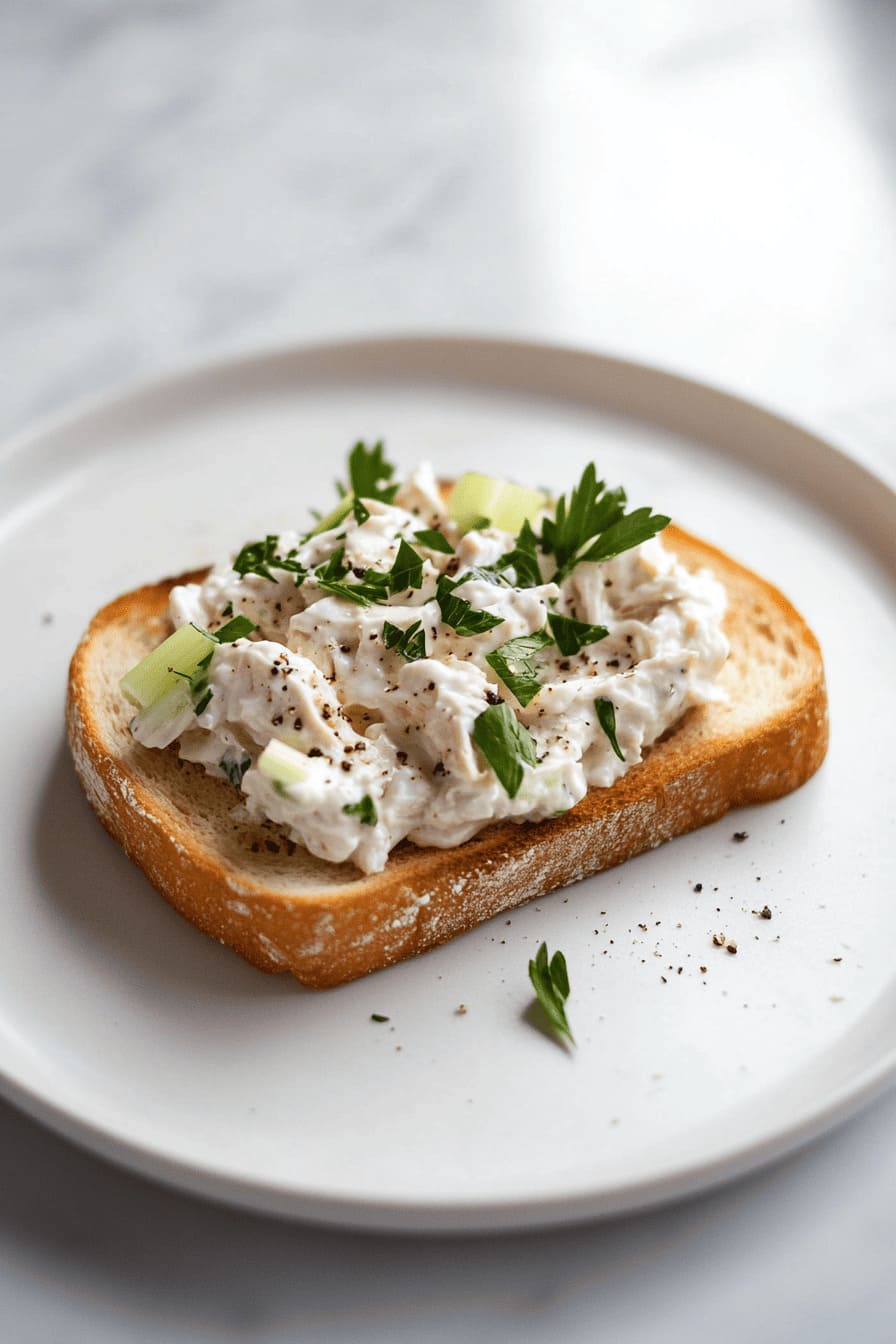 Tuna Salad on Whole-Grain Toast