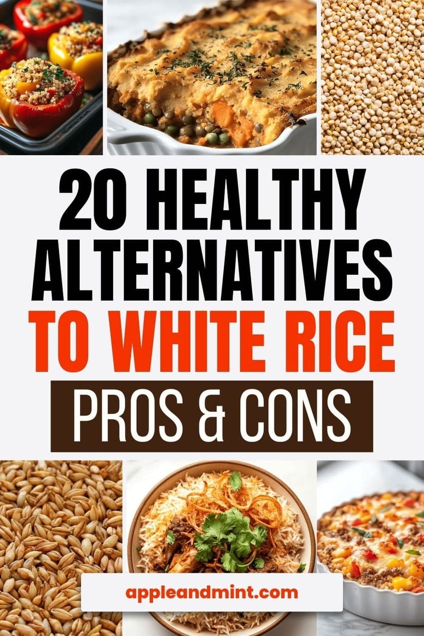 20 healthy alternative to white rice, Low carb and keto options, rice for diabetics blood sugar