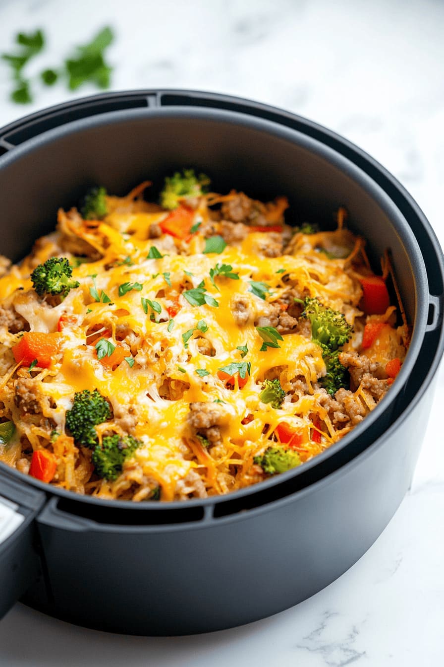 Cheesy shredded hash brown casserole