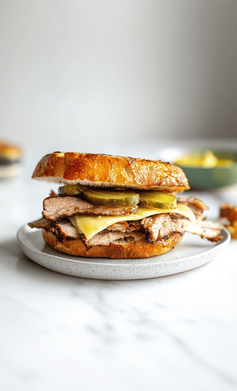 Cuban-Style Pork Sandwich