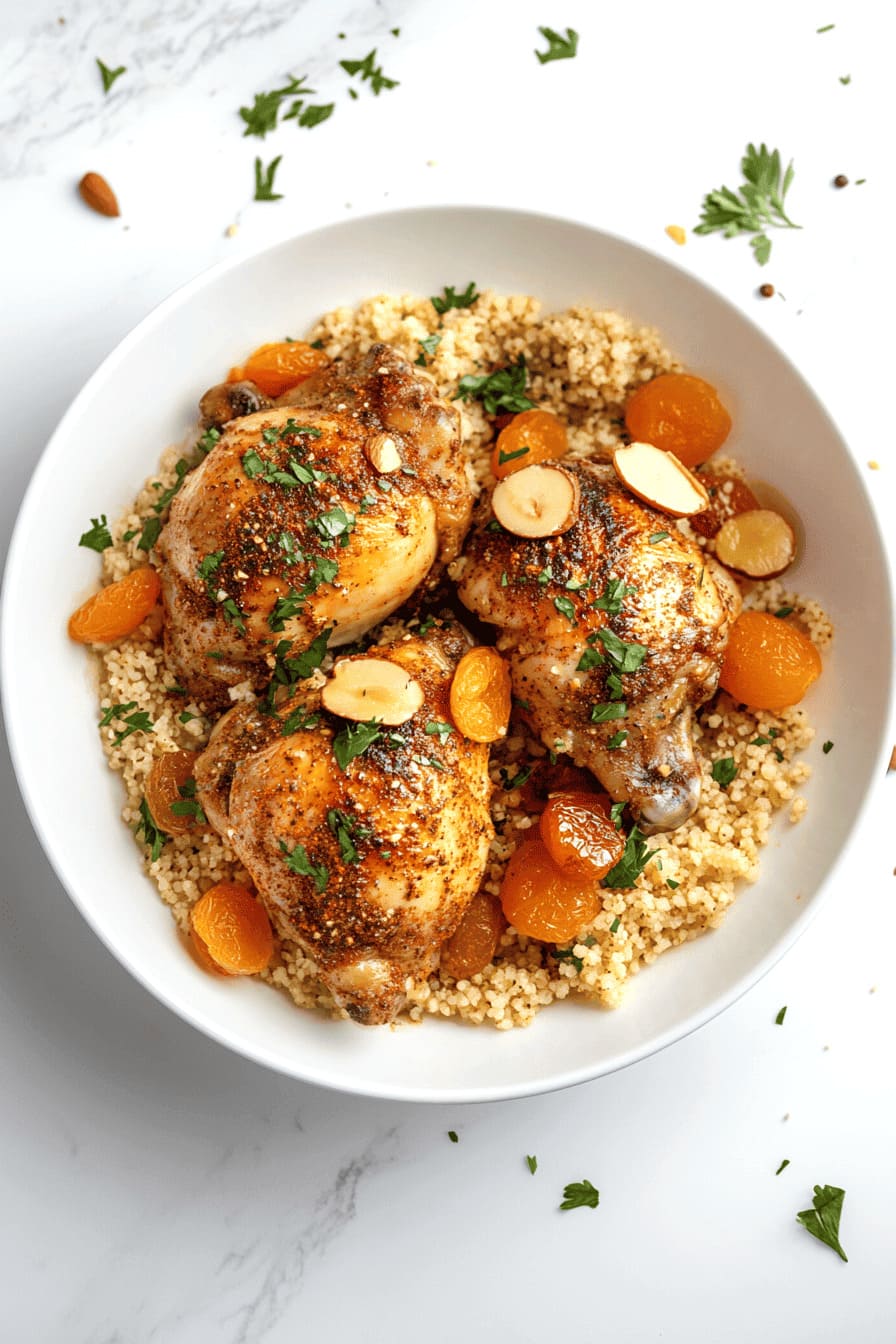 Moroccan Chicken with Couscous