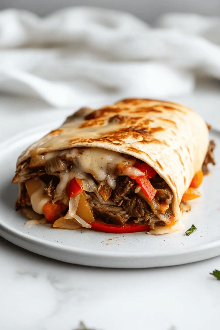 Philly Cheesesteak Roll-Up