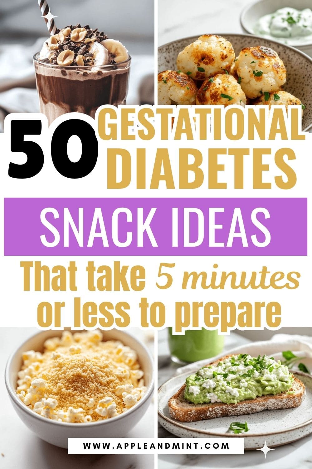 20 Healthy Snacks with Gestational Diabetes Below 20g Carb ...