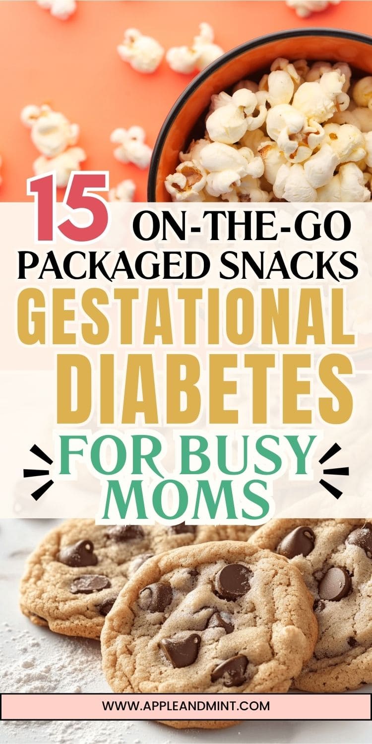 healthy and on the go store-bought snacks for gestational diabetes during pregnancy