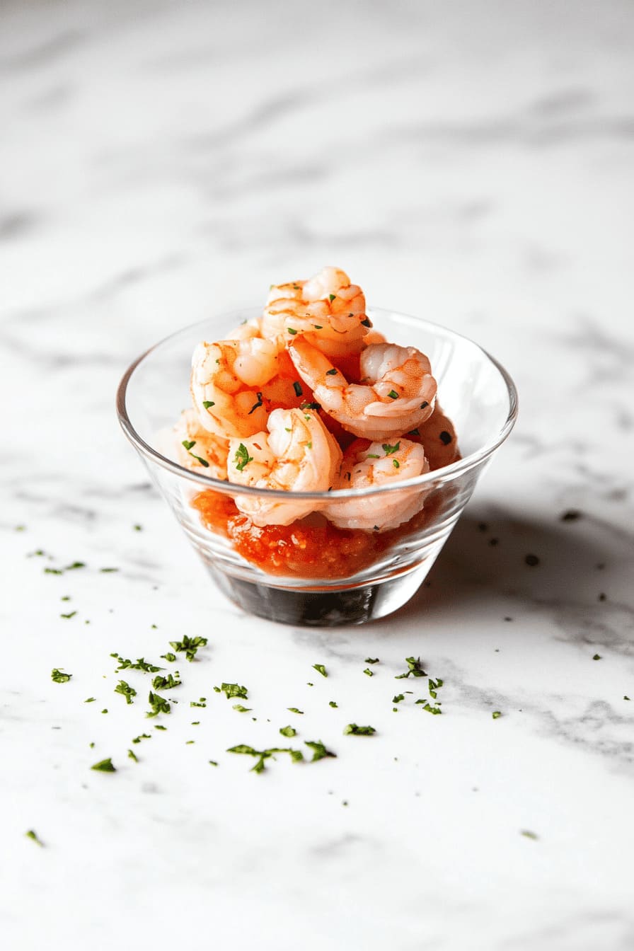 shrimp cocktail - healthy snacks with gestational diabetes