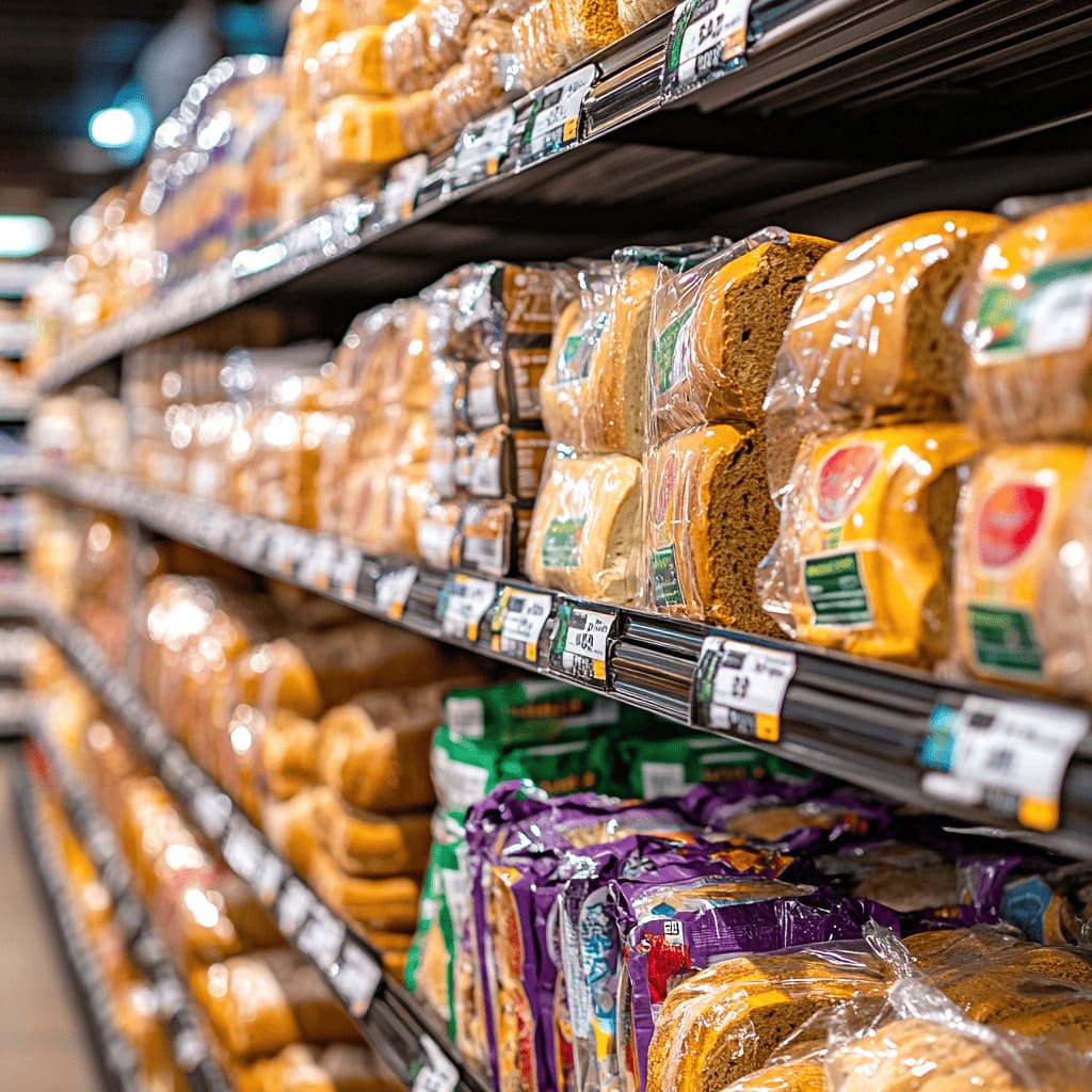 highest fiber breads on grocery shelf