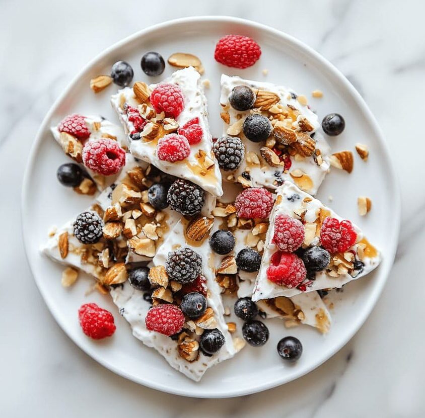 Frozen Yogurt Bark