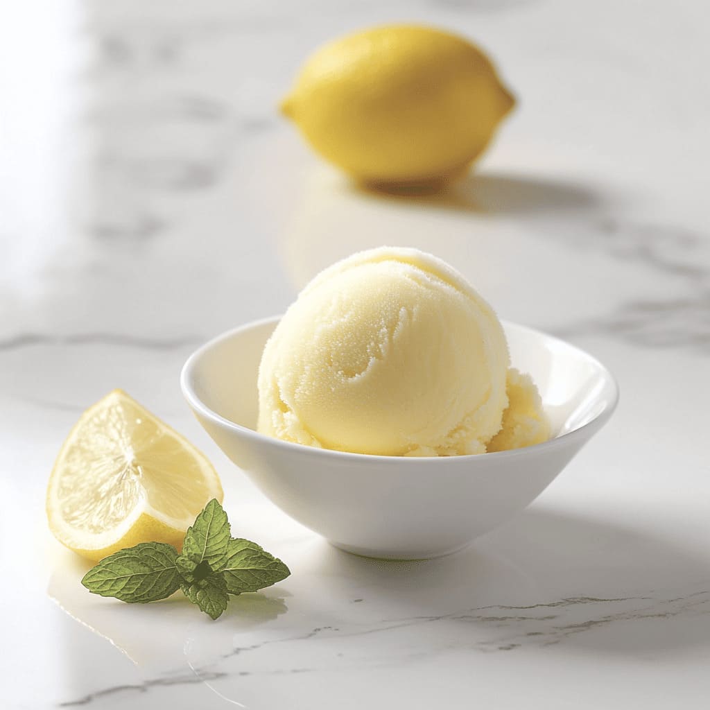 Lemon Sorbet