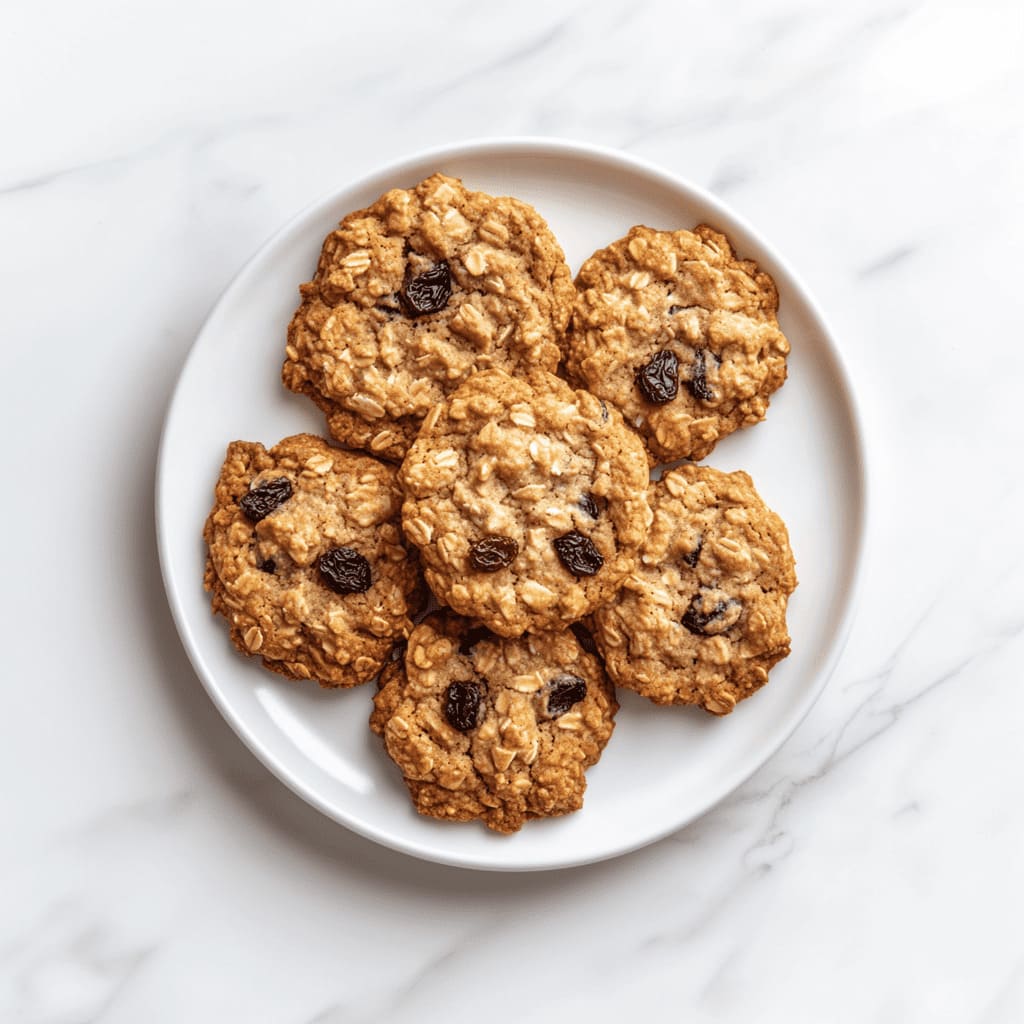 Oatmeal raisin cookies