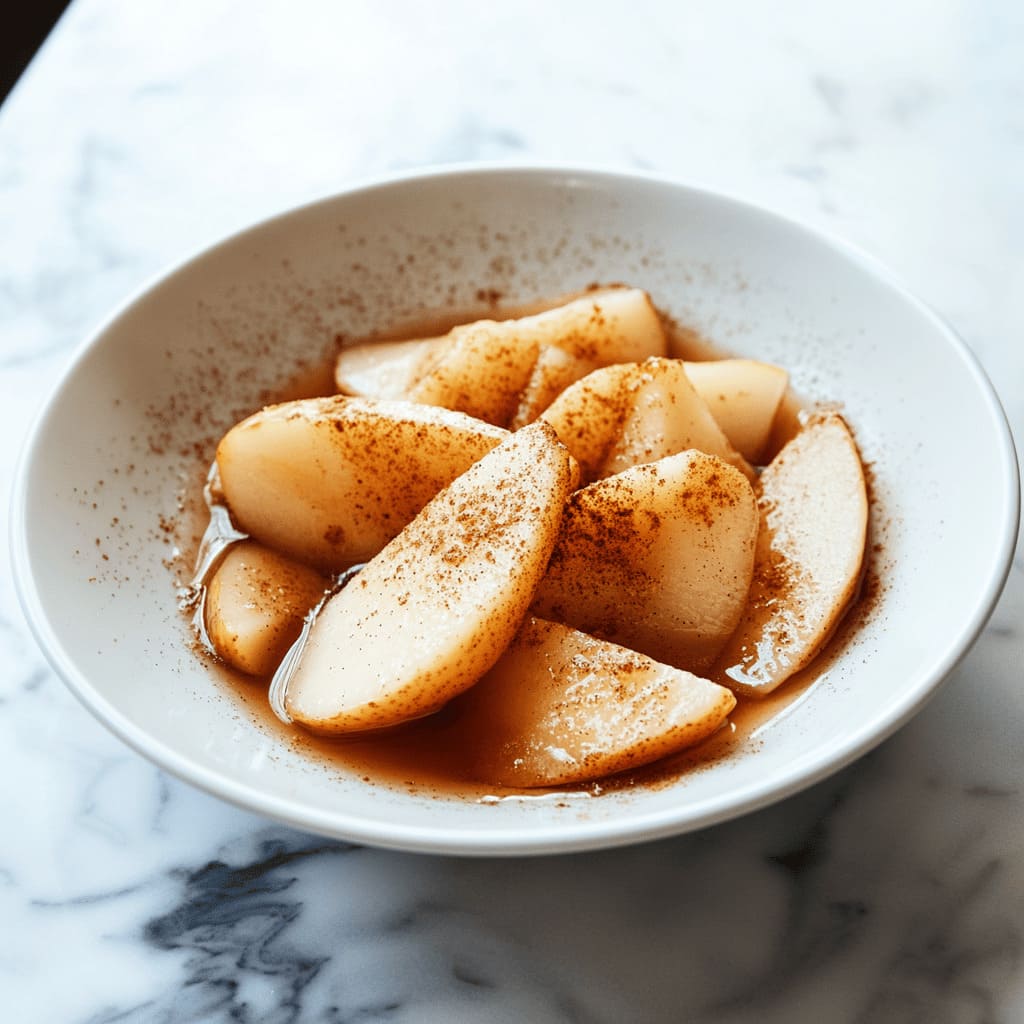 Pear Compote - simple and easy desserts for pregnancy