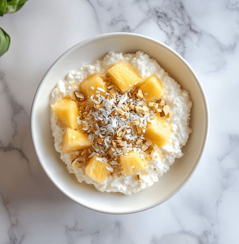 cottage cheese with pineapple