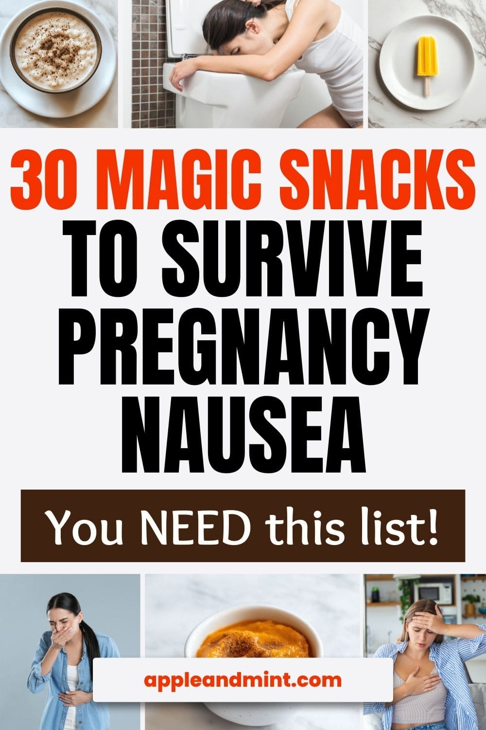 healthy snacks for pregnancy nausea