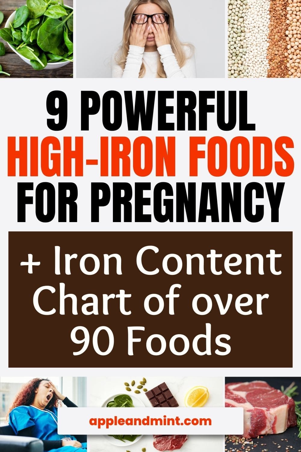 Foods with high iron for pregnancy