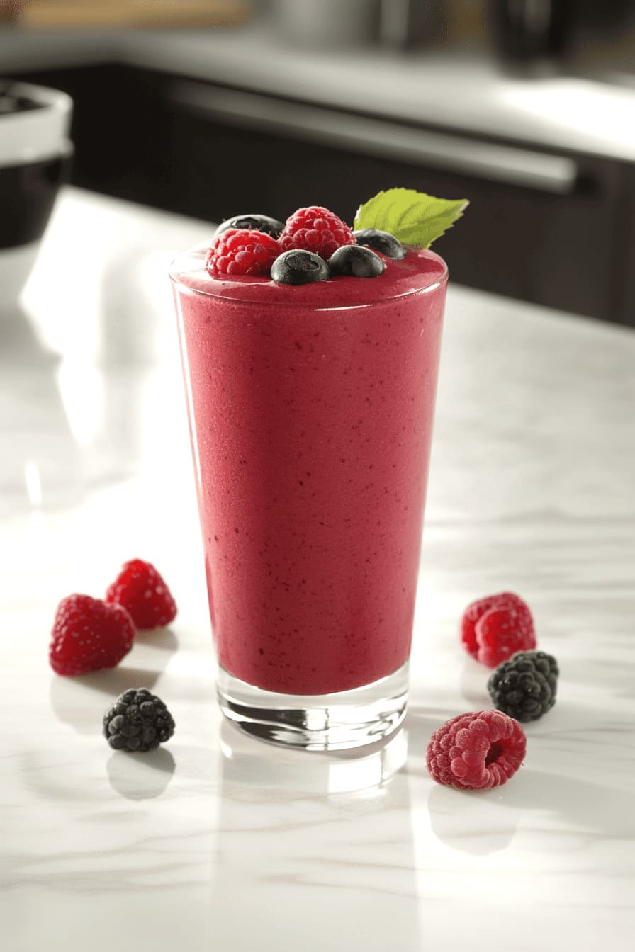 Tofu & Berries Iron-Rich Smoothie - high-iron smoothies for anemia