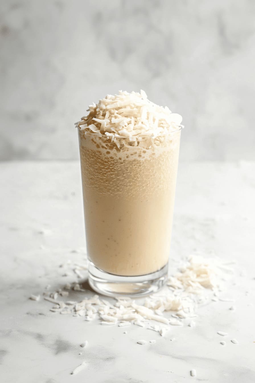Chia Coconut Protein Smoothie
