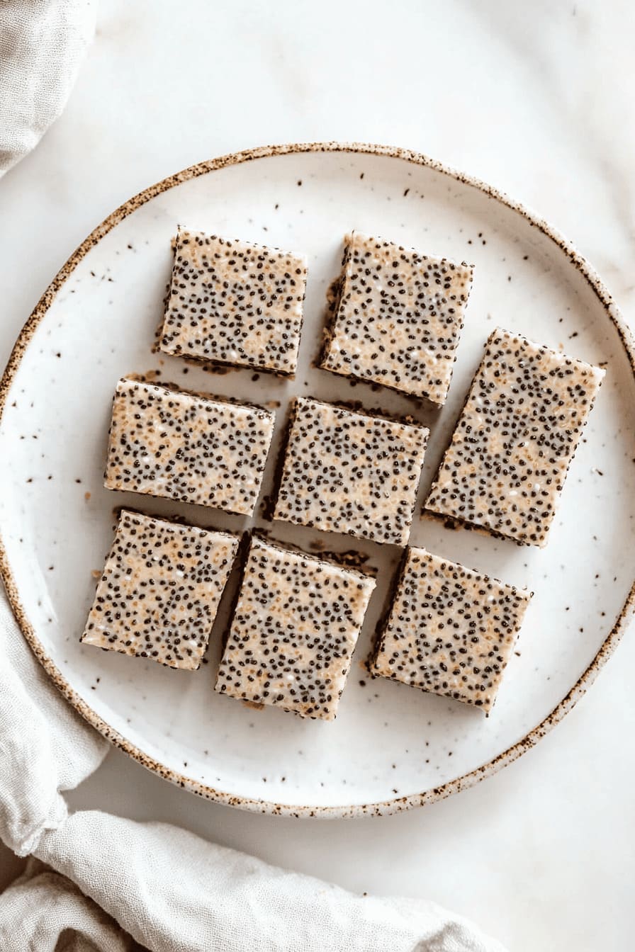 Coconut chia bars