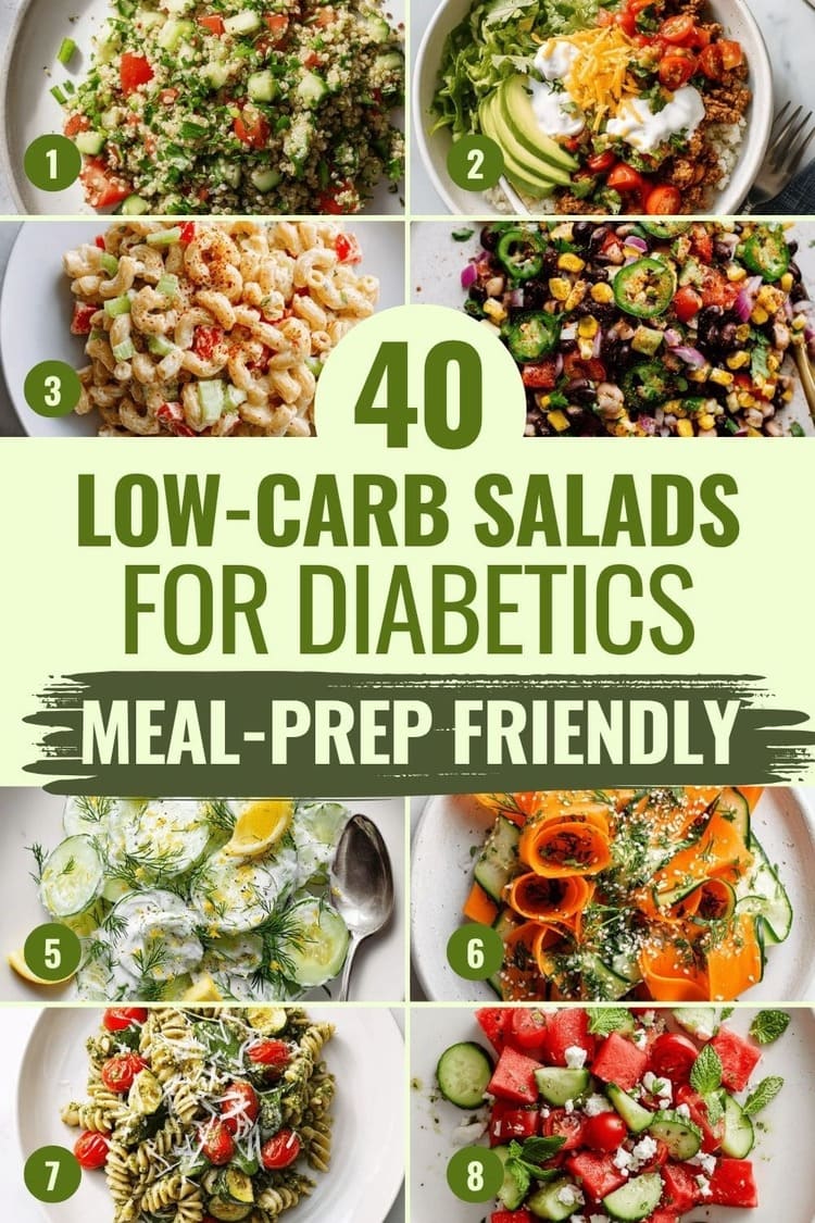 Healthy salads for diabetics