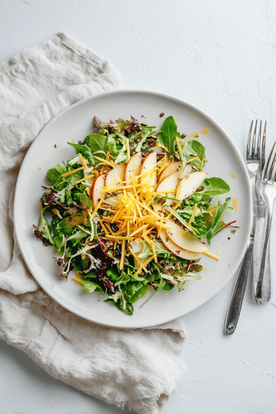 Apple Cheddar Salad