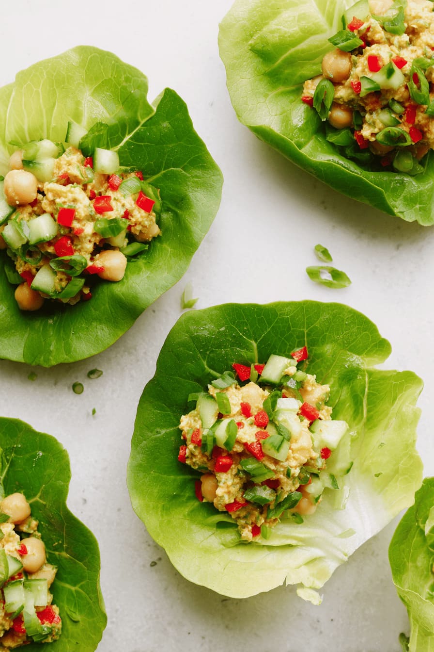 Chickpea Avocado Salad