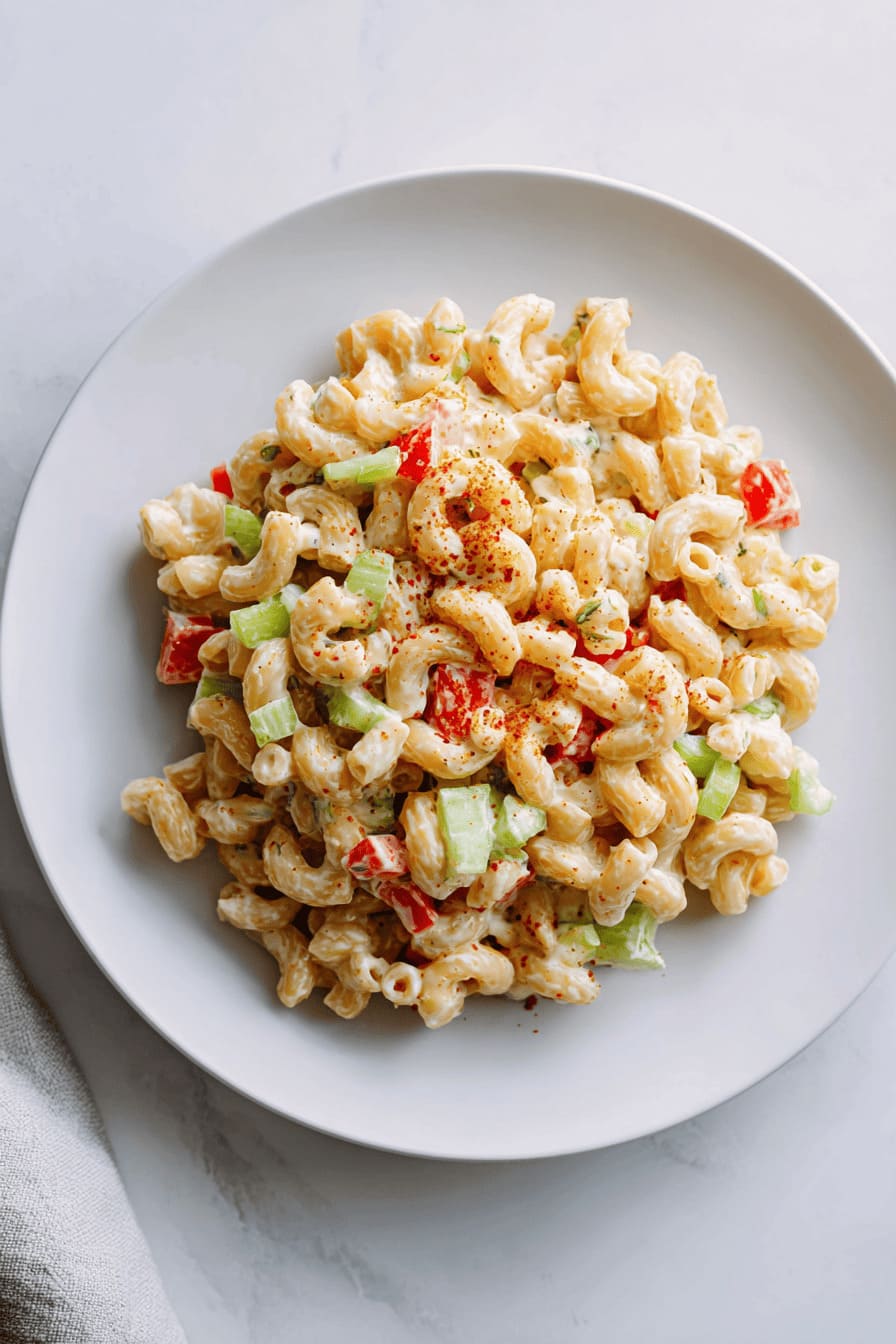 Macaroni Salad (Lightened)