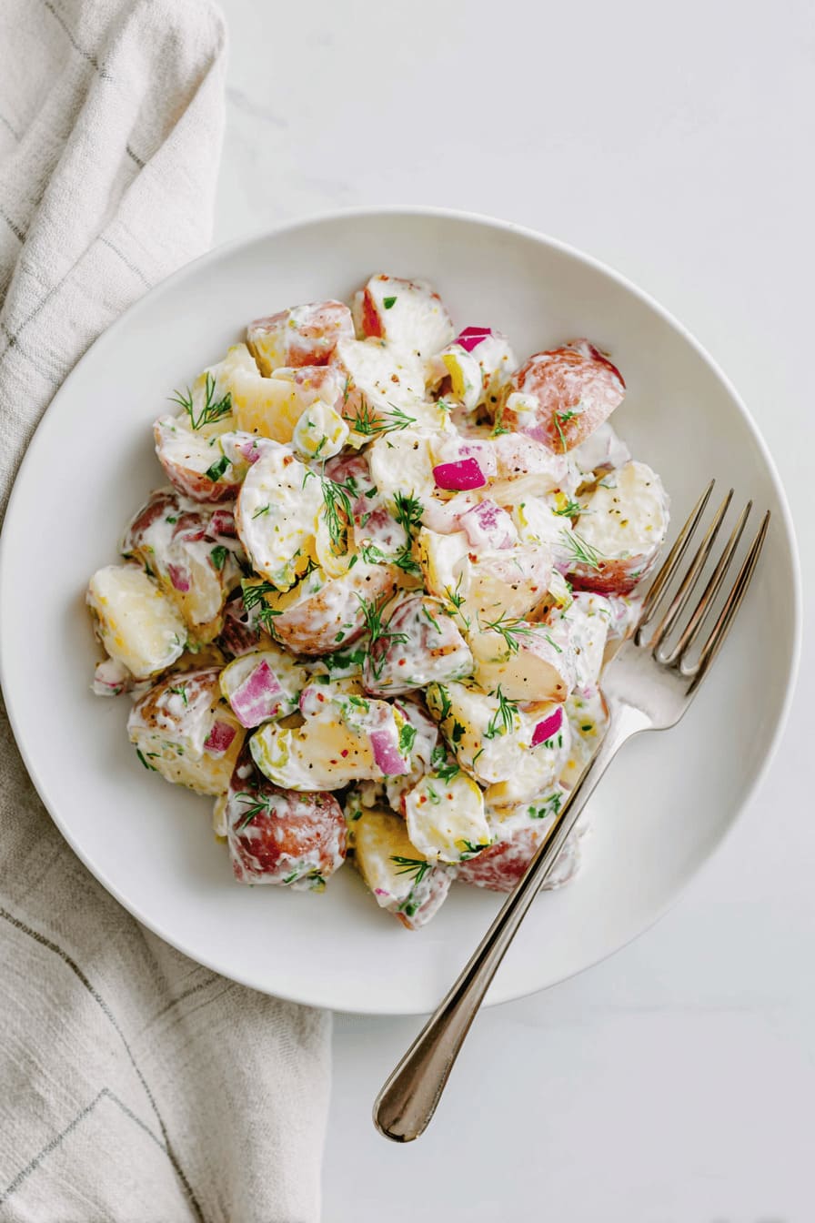 Potato Salad - healthy salads for diabetics