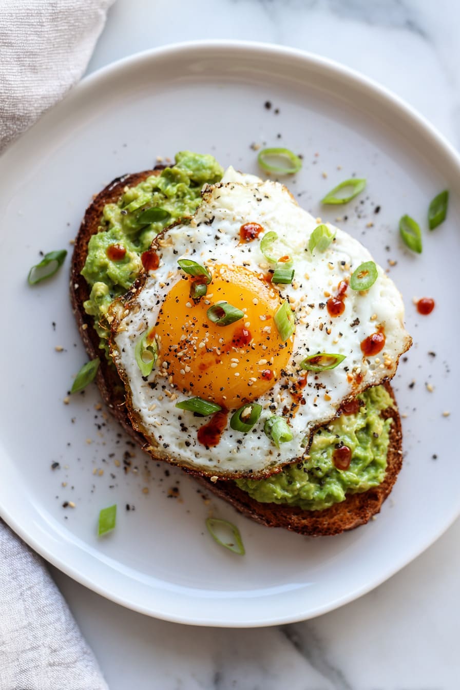 Avocado-Egg Toast
