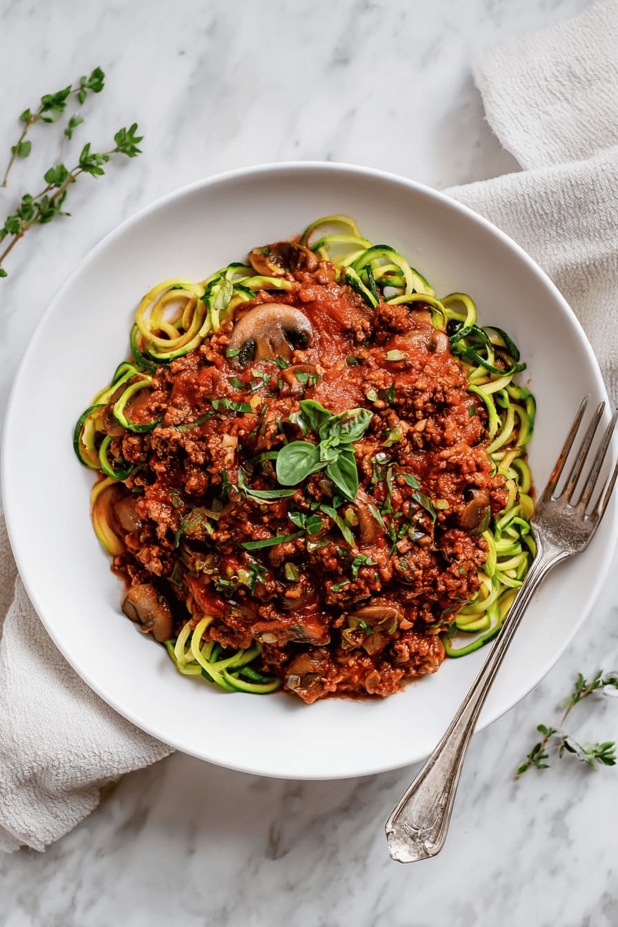 Beef & Mushroom Ragu - healthy crockpot meals for diabetics