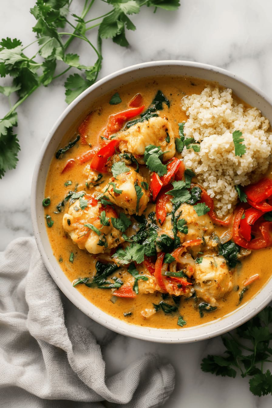 Coconut Curry Fish Stew