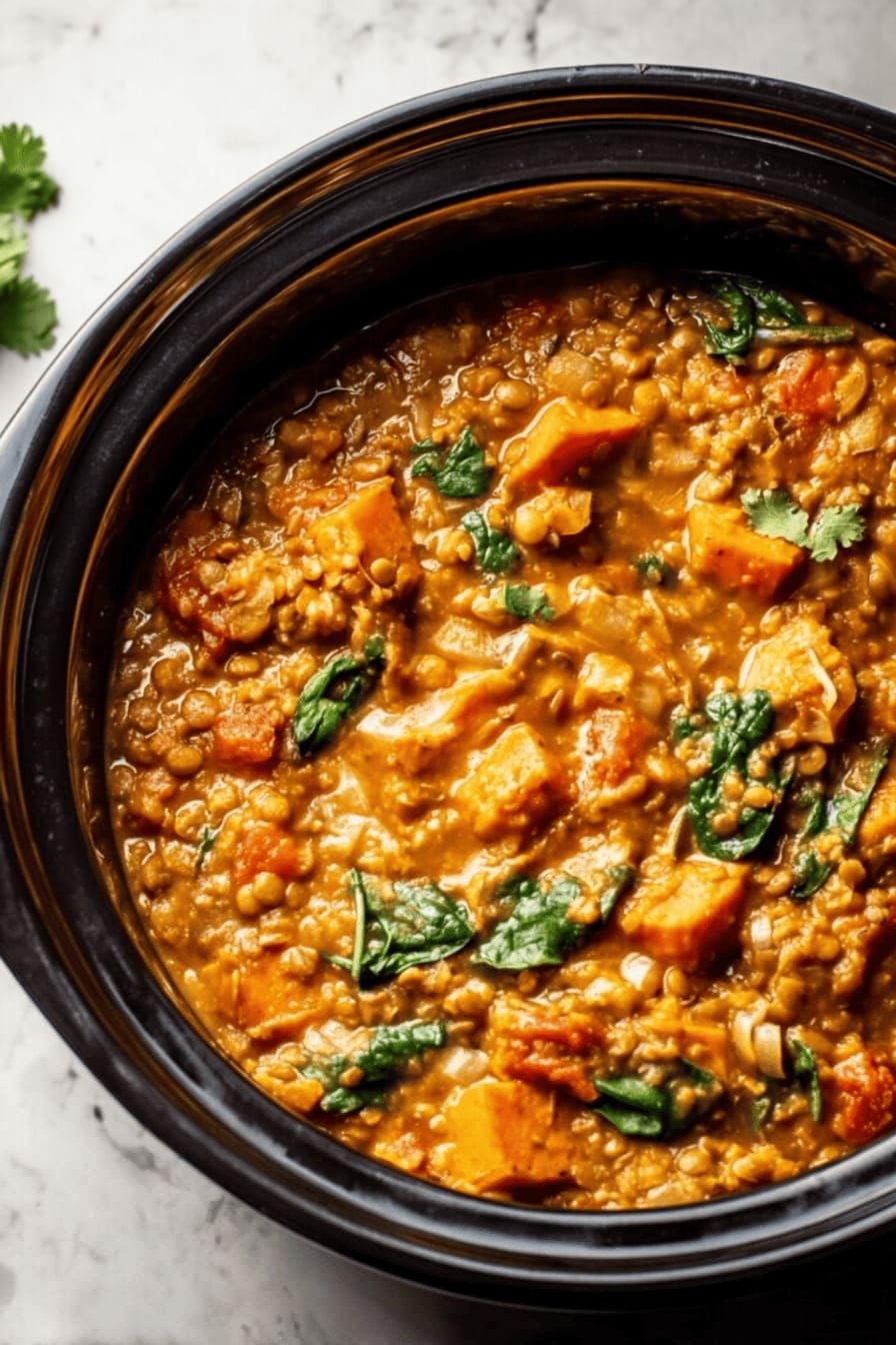 Lentil & Sweet Potato Curry