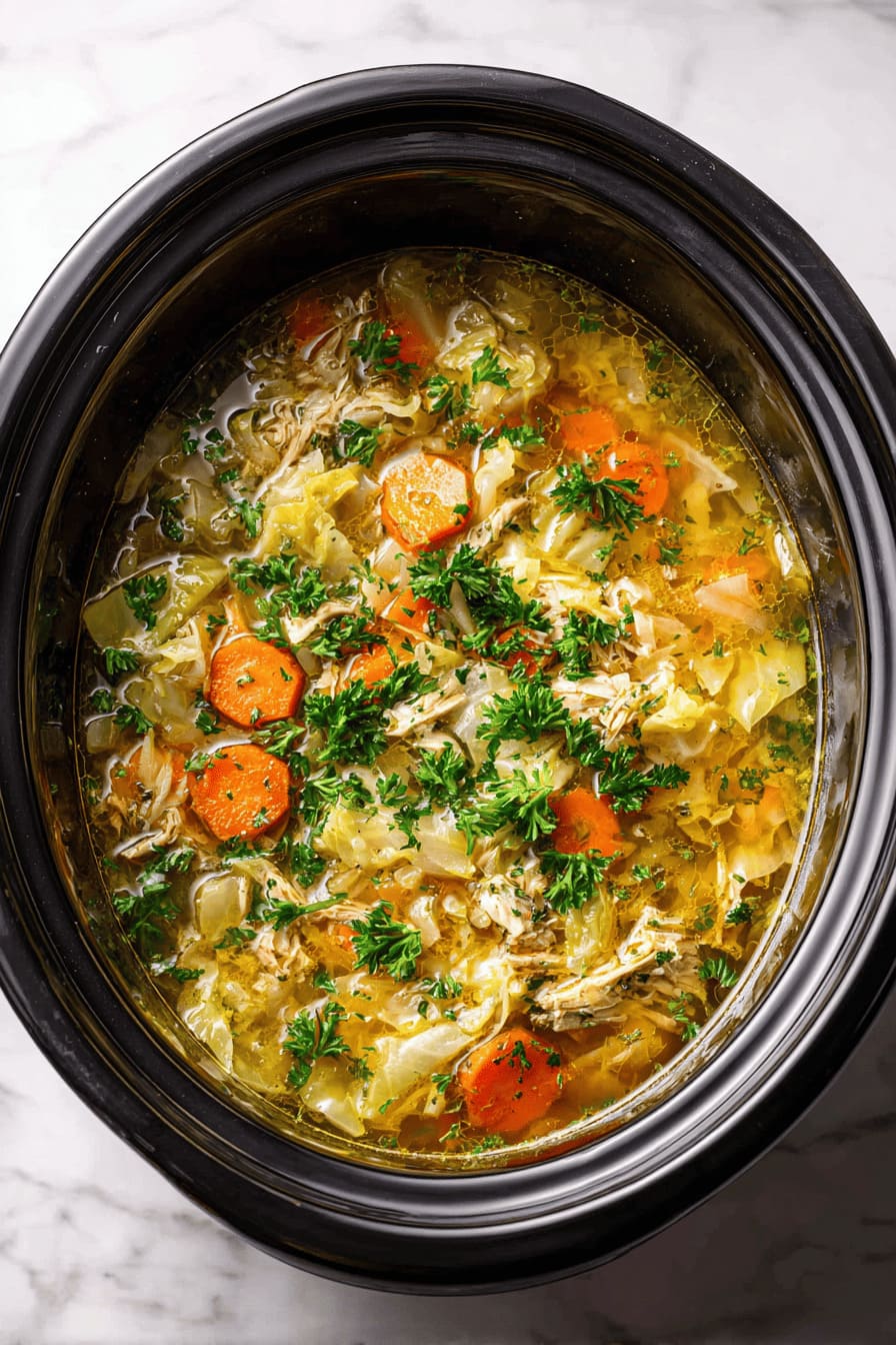 Turkey & Cabbage Soup