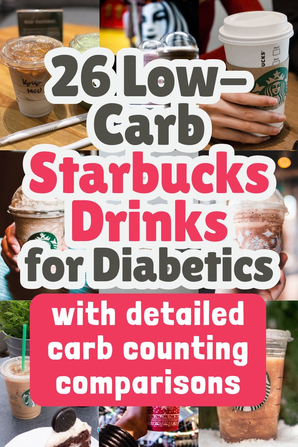 Low carb Starbucks drinks for diabetics
