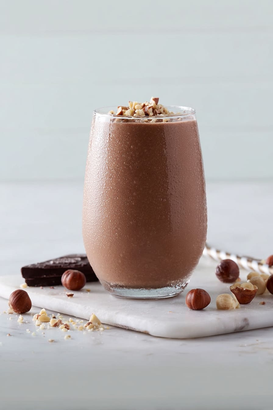 Chocolate Hazelnut Protein Shake