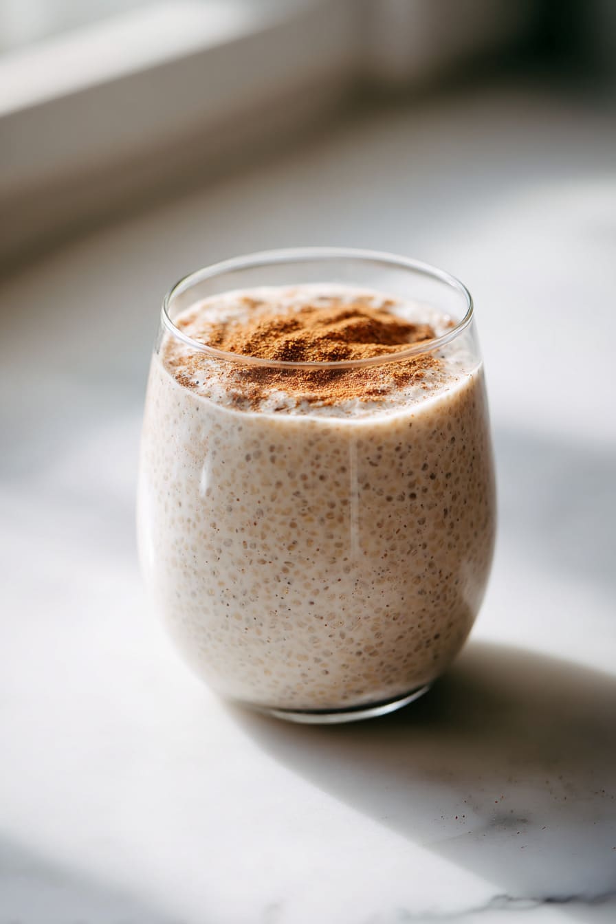 Cinnamon Vanilla Chia Pudding - low-carb protein shakes for diabetics