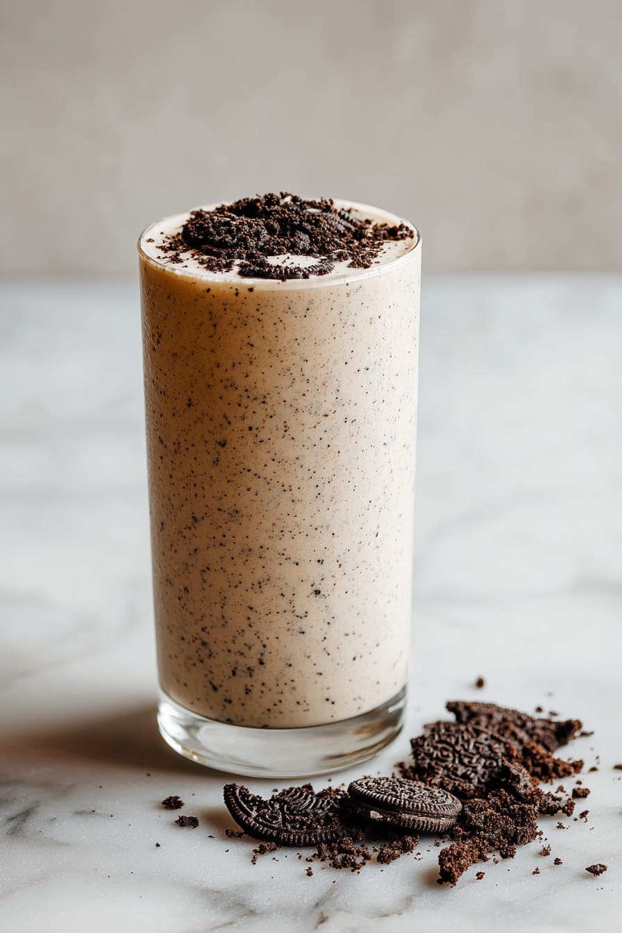 Cookies and Cream Protein Shake - low-carb protein shakes for diabetics