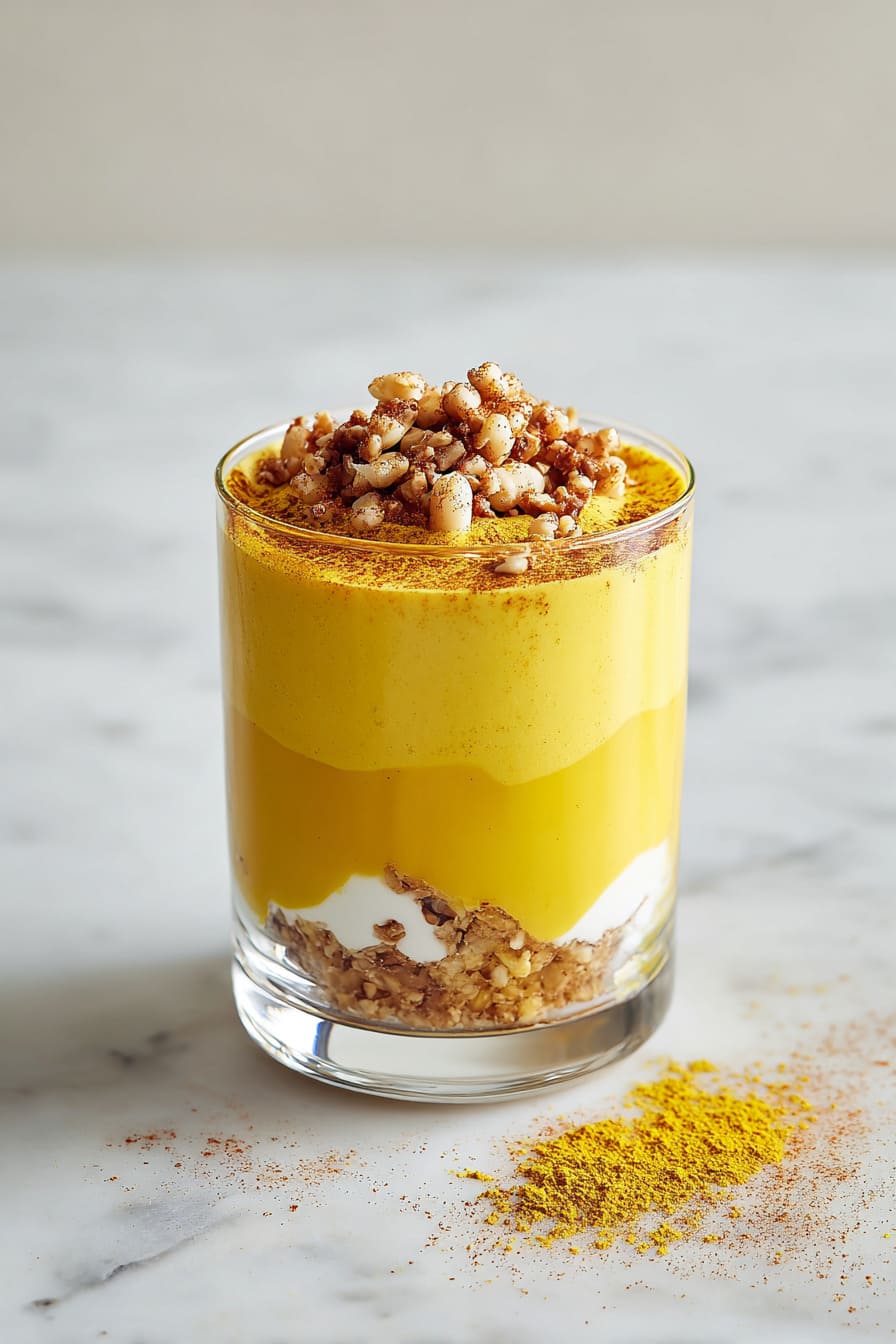 Ginger Turmeric Yogurt Parfait