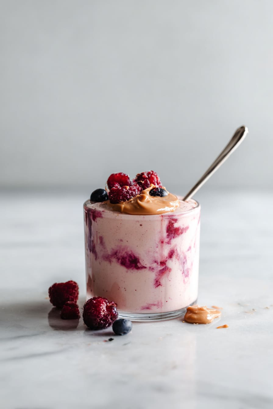 Peanut Butter & Jelly Protein Shake