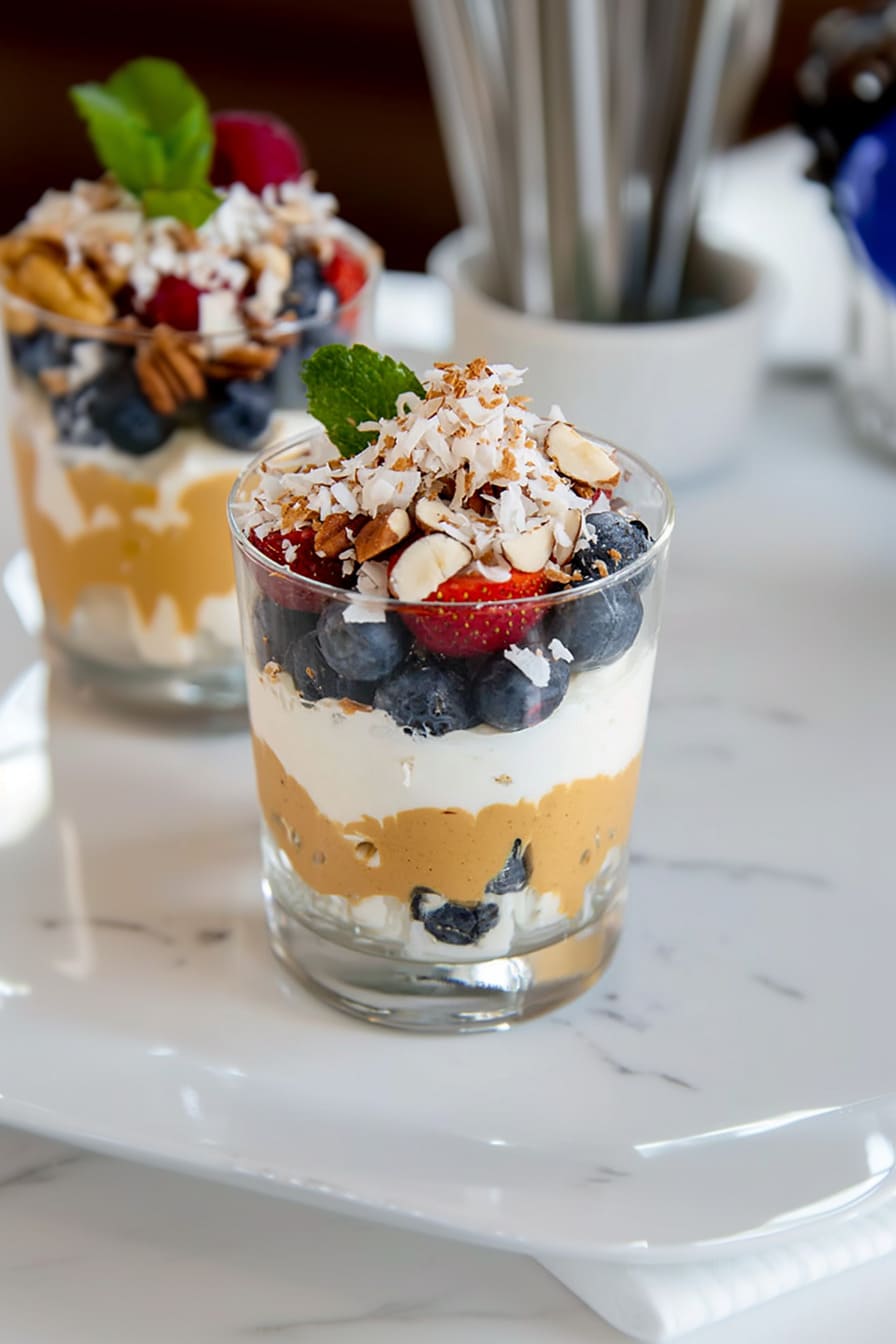 Vanilla Protein Yogurt Parfait