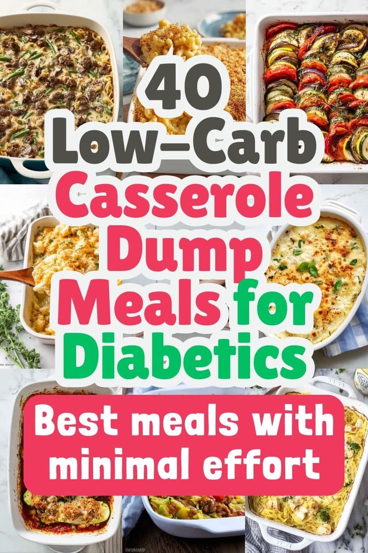 Low carb casseroles for diabetics