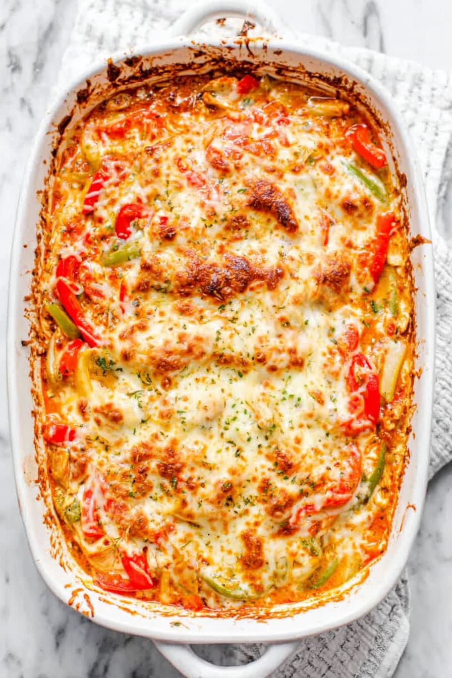 Chicken Fajita Casserole