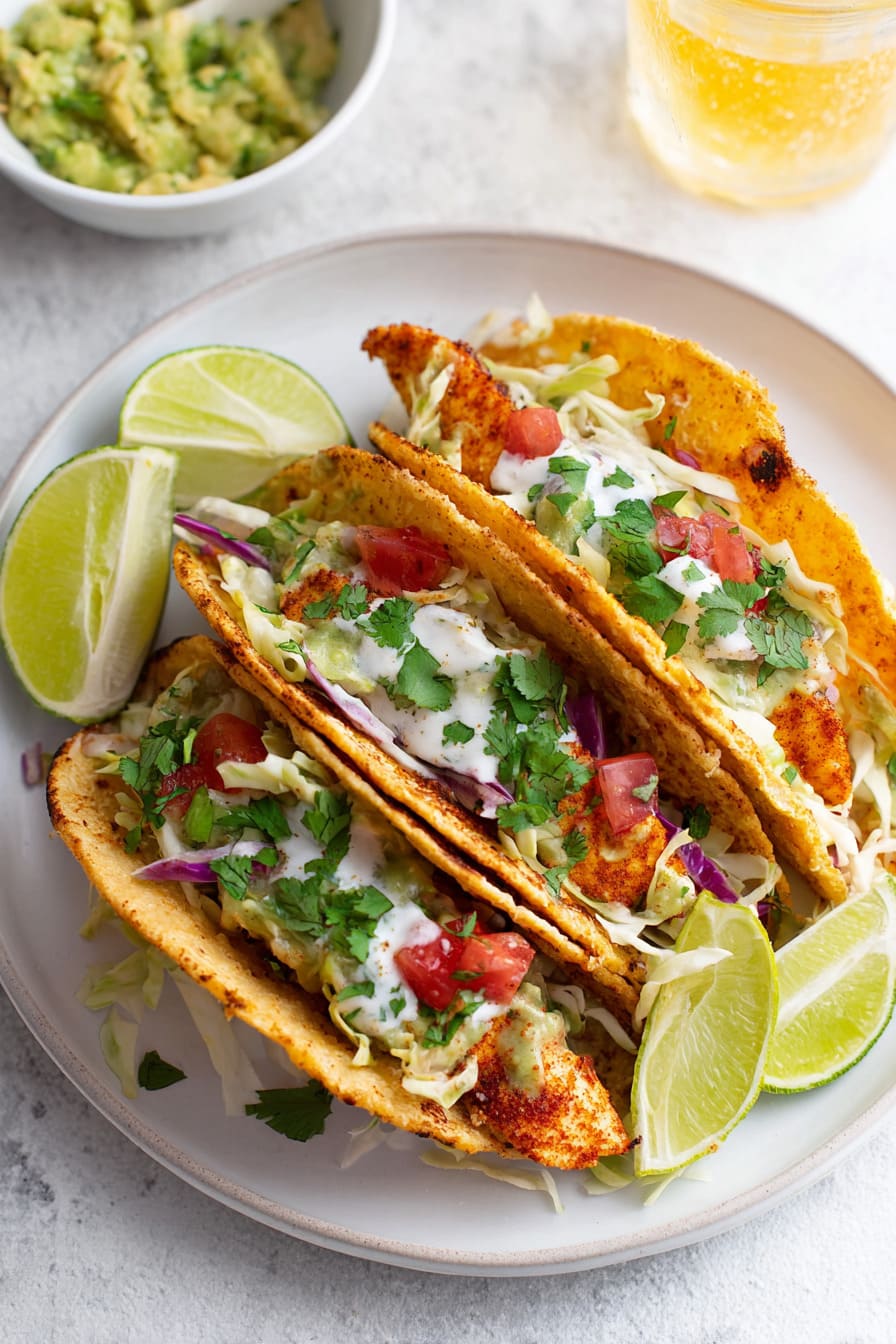 Air Fryer Crispy Chicken Tacos - low carb chicken recipes for diabetics