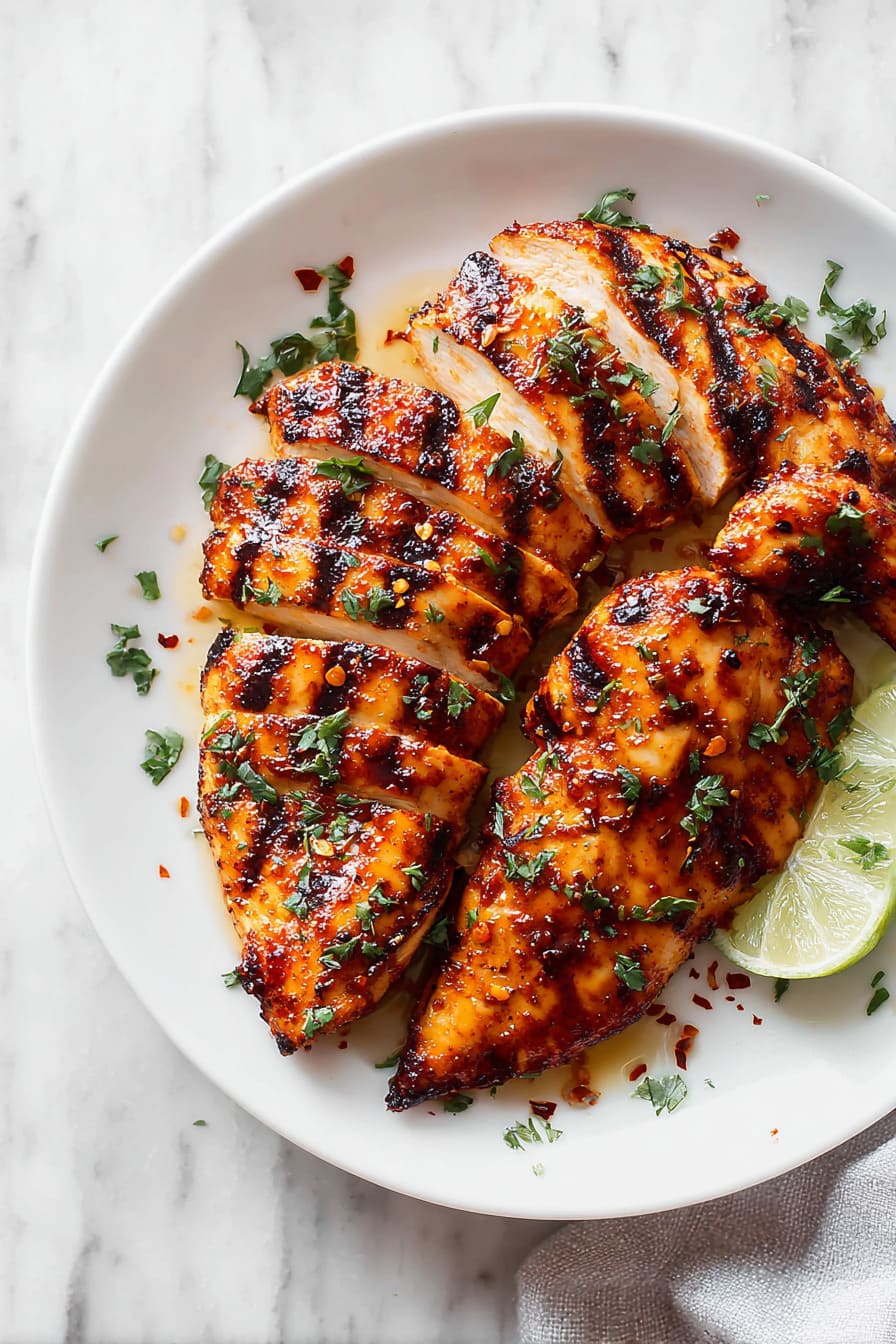 Spicy Grilled Chicken Breast - easy chicken recipes for diabetics